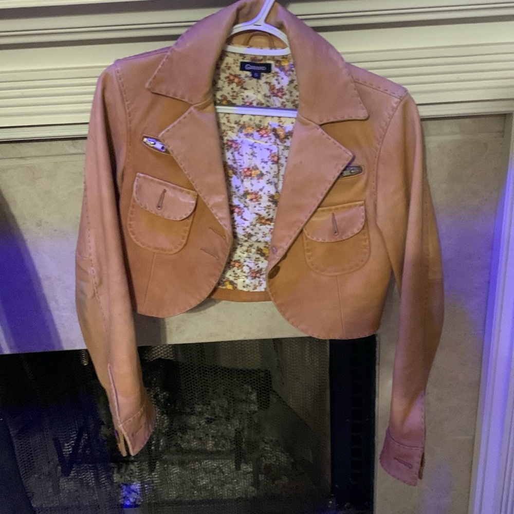 Leather jacket